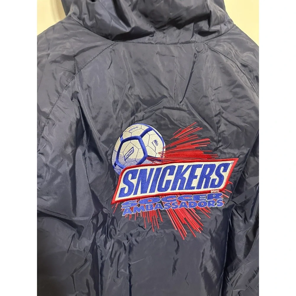 Vintage Snickers Soccer Ambassador Exclusive Track Suit Jacket 1994 Olympics